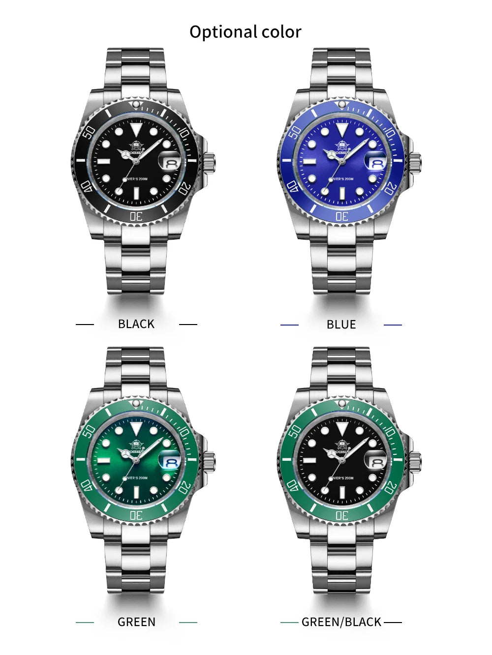 ADDIESDIVE Stainless Steel Watch