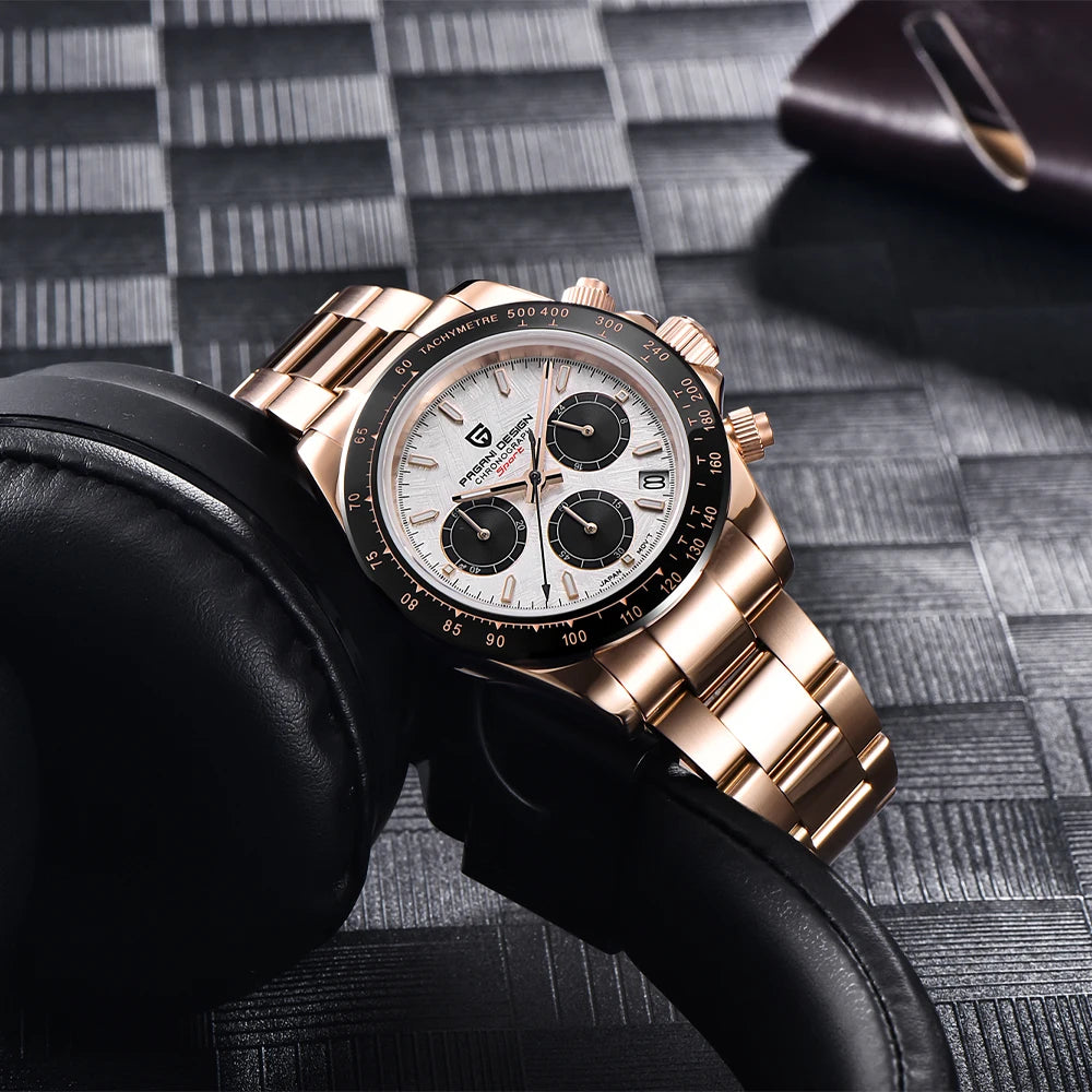 2025 New PAGANI DESIGNMultifunctional Quartz Watches VK63