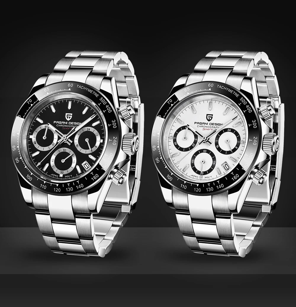 2025 New PAGANI DESIGNMultifunctional Quartz Watches VK63
