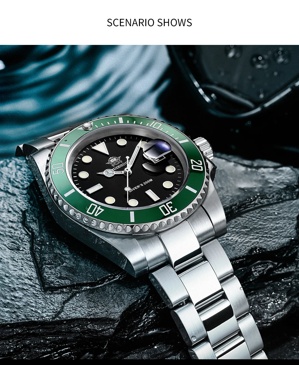 ADDIESDIVE Stainless Steel Watch