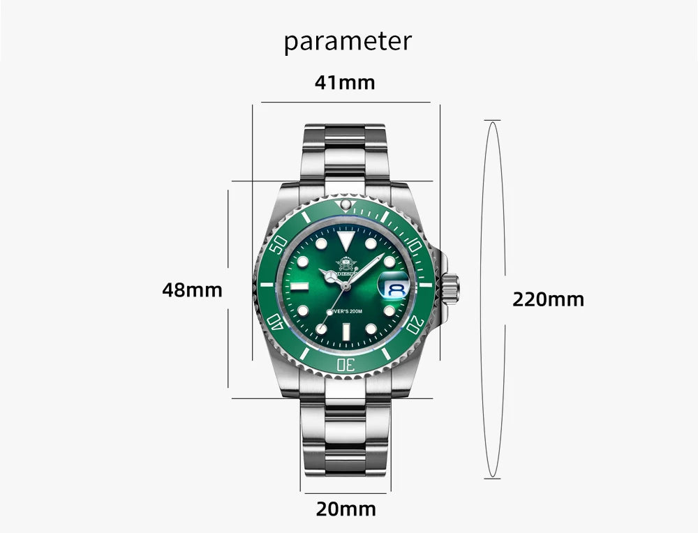 ADDIESDIVE Stainless Steel Watch