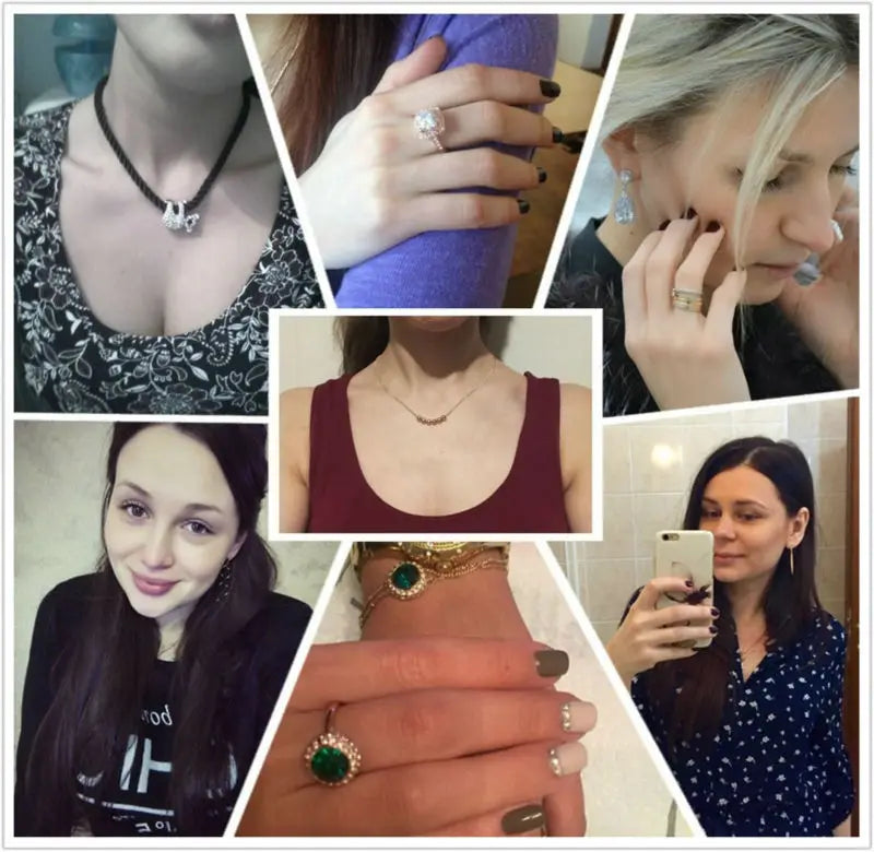 Pink Crystal Stone Ring  Jewelry