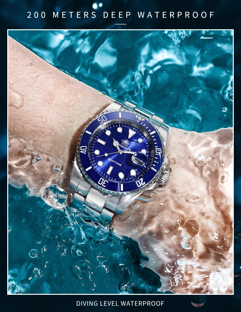 ADDIESDIVE Stainless Steel Watch