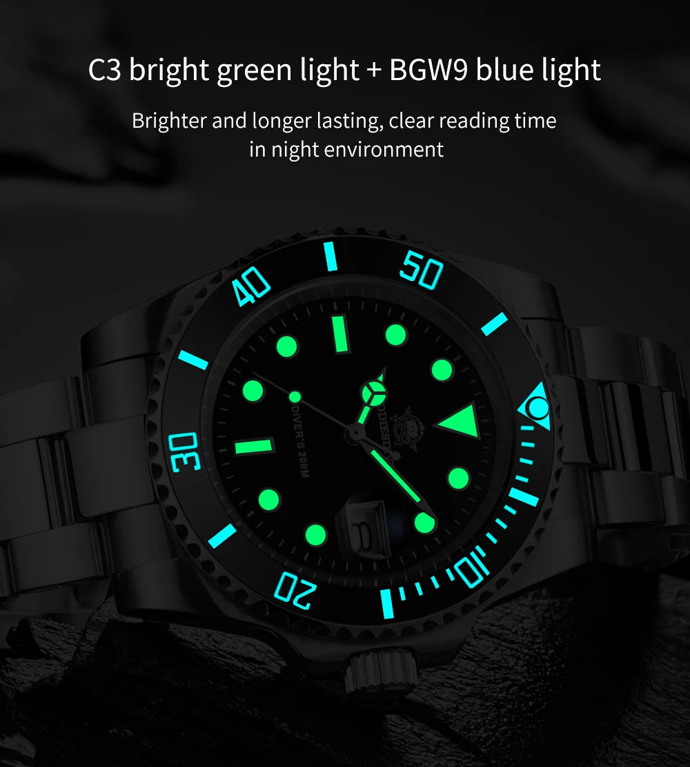 ADDIESDIVE Stainless Steel Watch