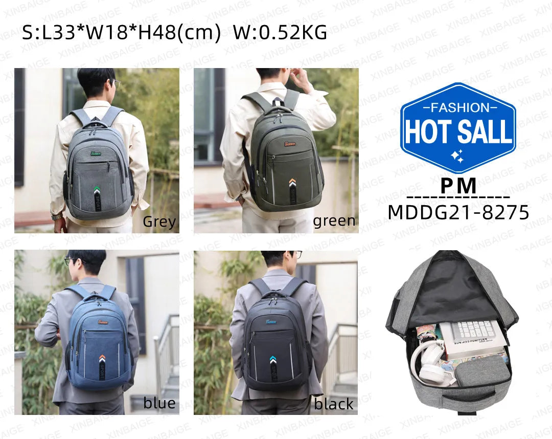 Schoolbag Student Minimalist Large Capacity Ins Leisure Sports