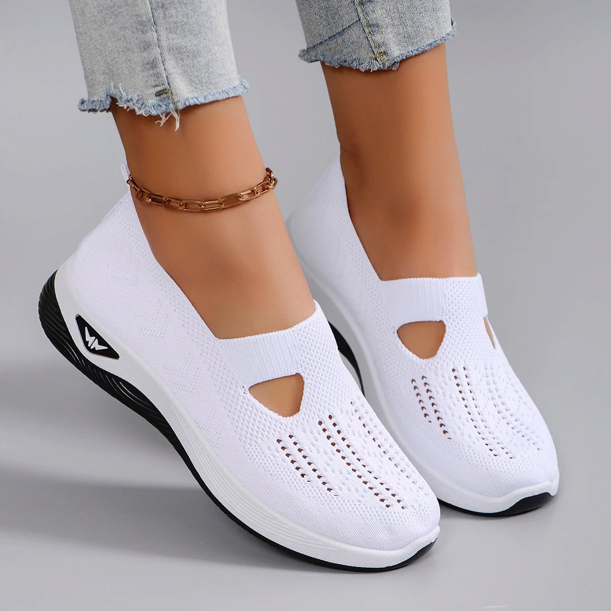 Spring new women's sports shoes, flat shoes
