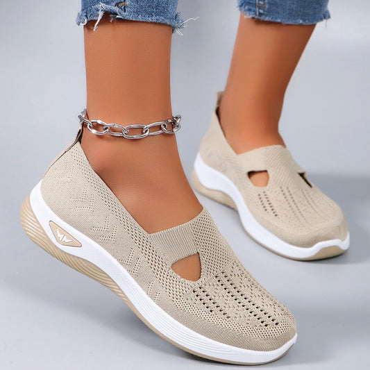 Spring new women's sports shoes, flat shoes