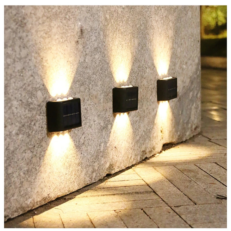 Outdoor Light Solar Lighting Sensor Lamp Streetlights Exterior Garden