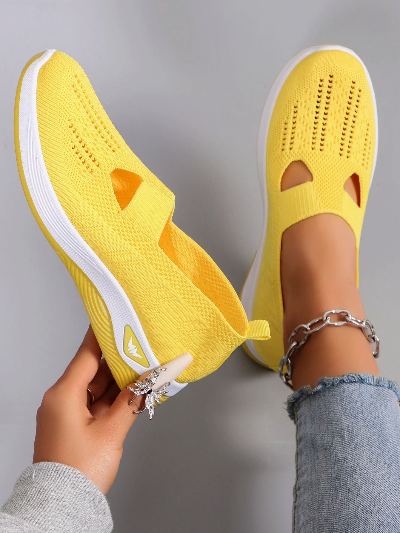Spring new women's sports shoes, flat shoes