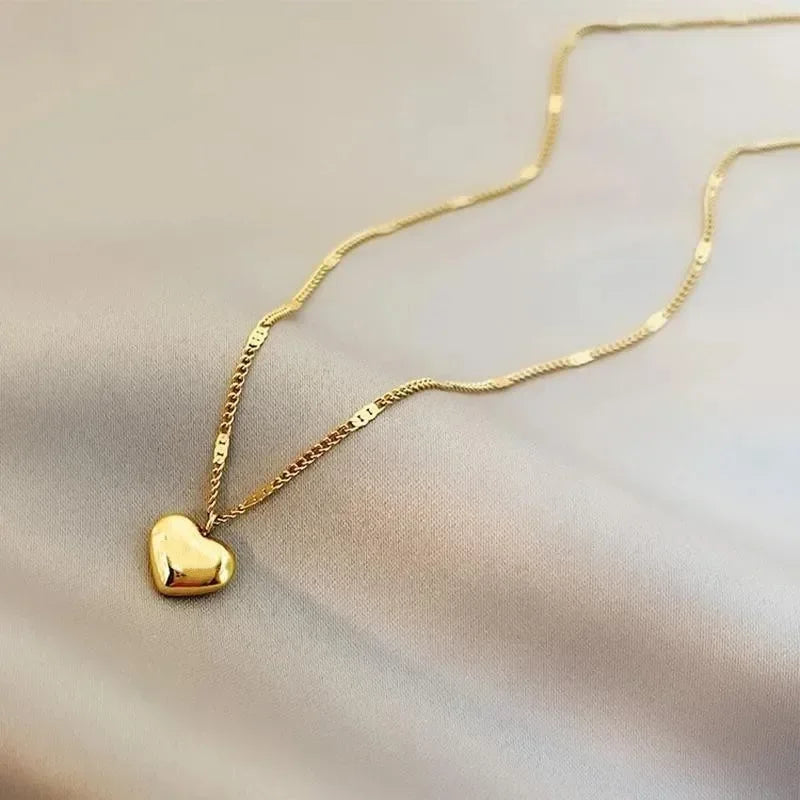 Gold Color  Necklace For Women Silver Color Lovely Women Ins Necklace Fashion Jewelry
