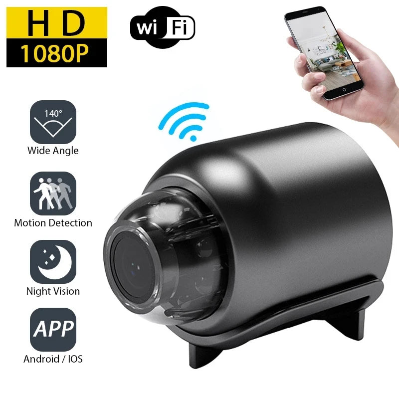 HD Night Vision Camera Home X5 Remote Camera Kids Pet Safety Monitoring