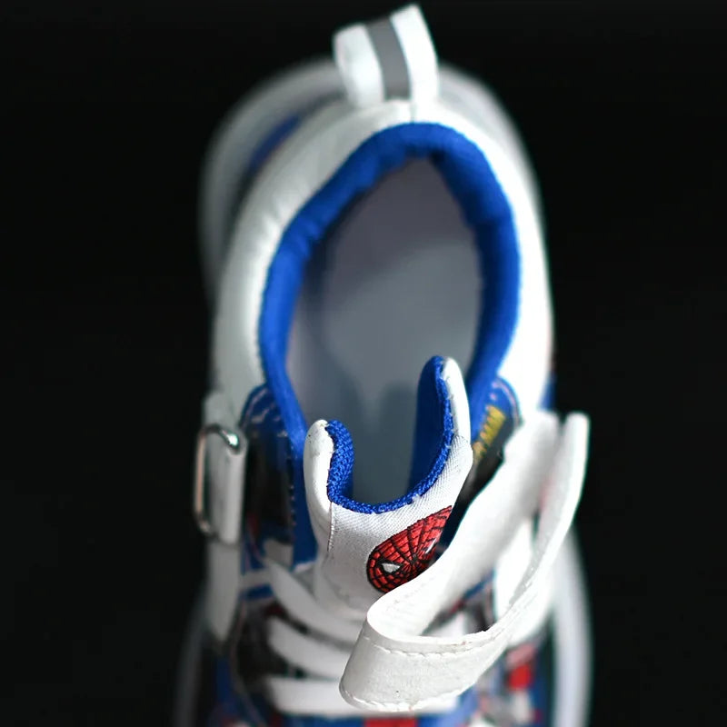 Disney Led Light Shoes for Kids Fashion Cartoon Spiderman