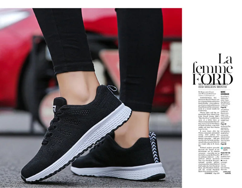 Shoes Sneakers Women 2021 Gym Vulcanized Shoes White Female Footwear