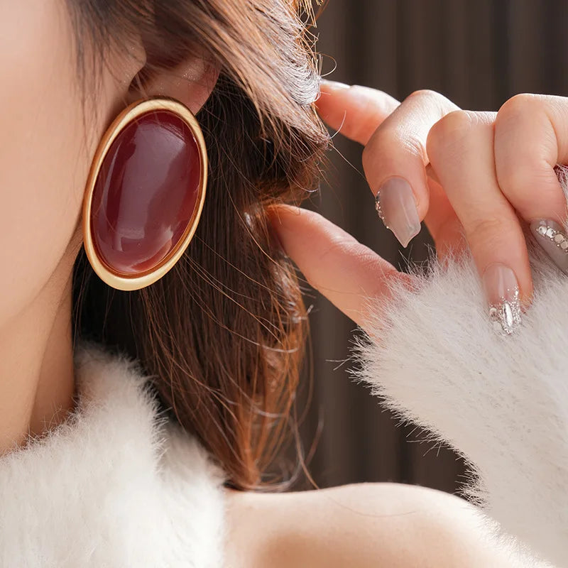 Earrings Stud Earrings Luxury large  Ear Jewelry Wholesale