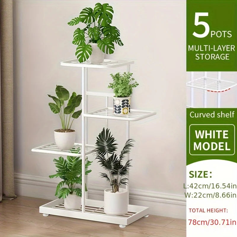 Stand For Flowers Flower Stand Flowerpot Organizer Iron 4/5/6Layers Plant