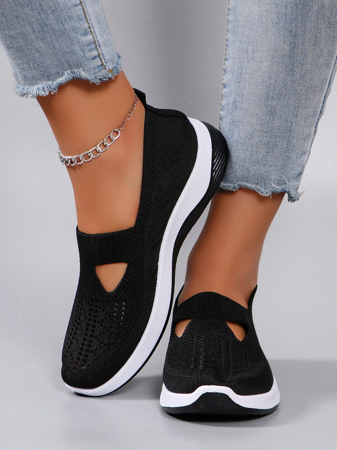 Spring new women's sports shoes, flat shoes