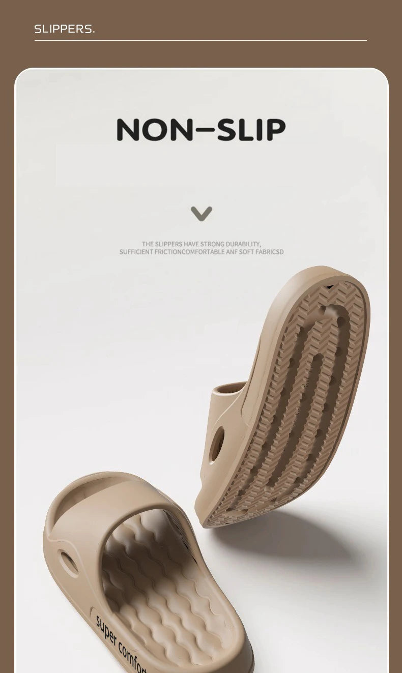 Fashion Men's Summer Shoes Men Slippers Outdoor Students Women Comfortable Slides