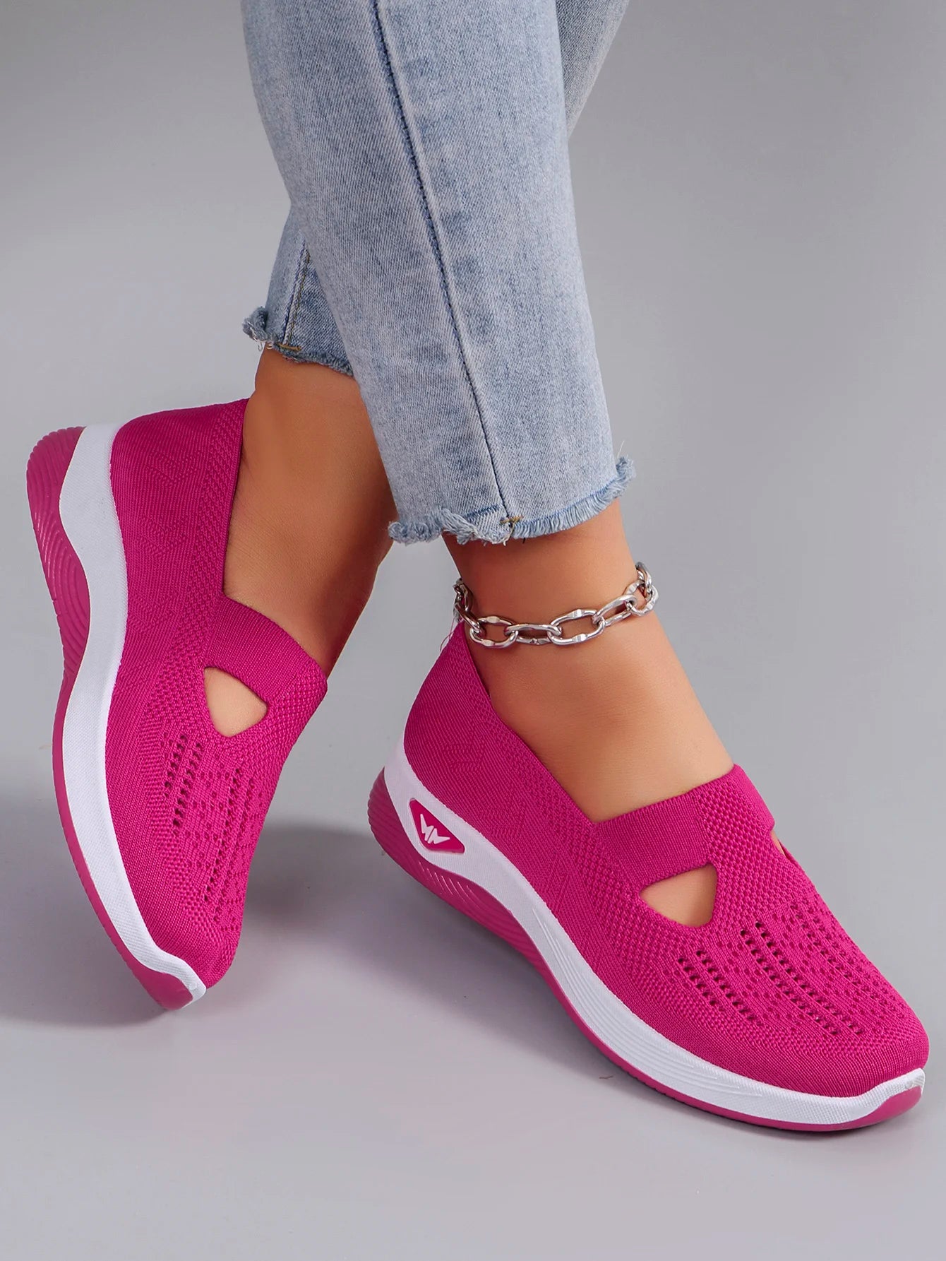 Spring new women's sports shoes, flat shoes