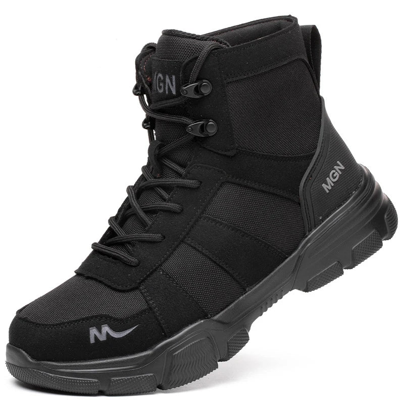 Safety Shoes Men Steel Toe Shoes Puncture-Proof Sneakers Women Non