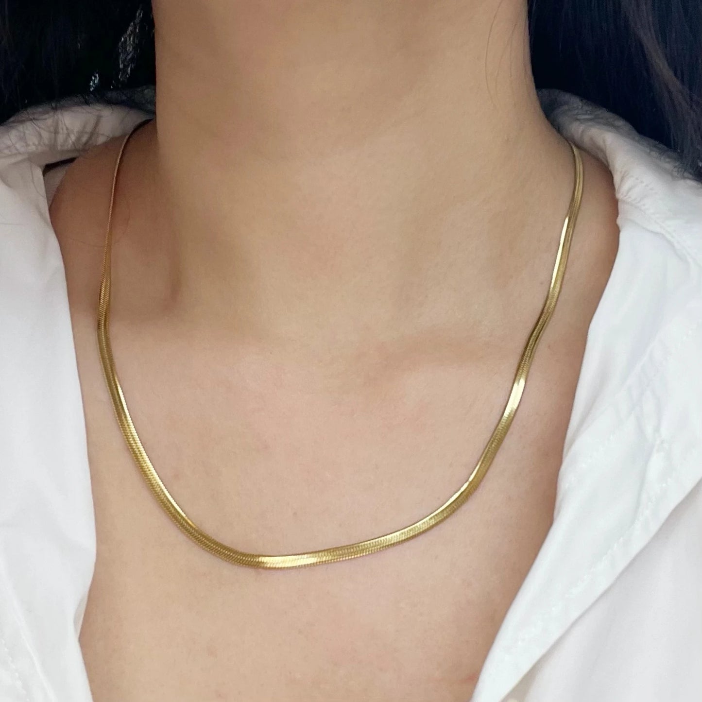 Necklace  Gold Color Fashion Jewelry Gift For Her Women and Men