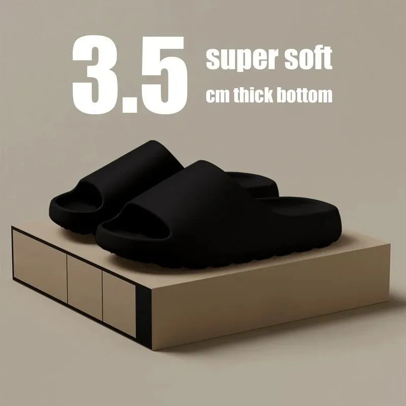 Sandals Summer Fashion Soft Bottom Beach Men Slippers Women's Sandals