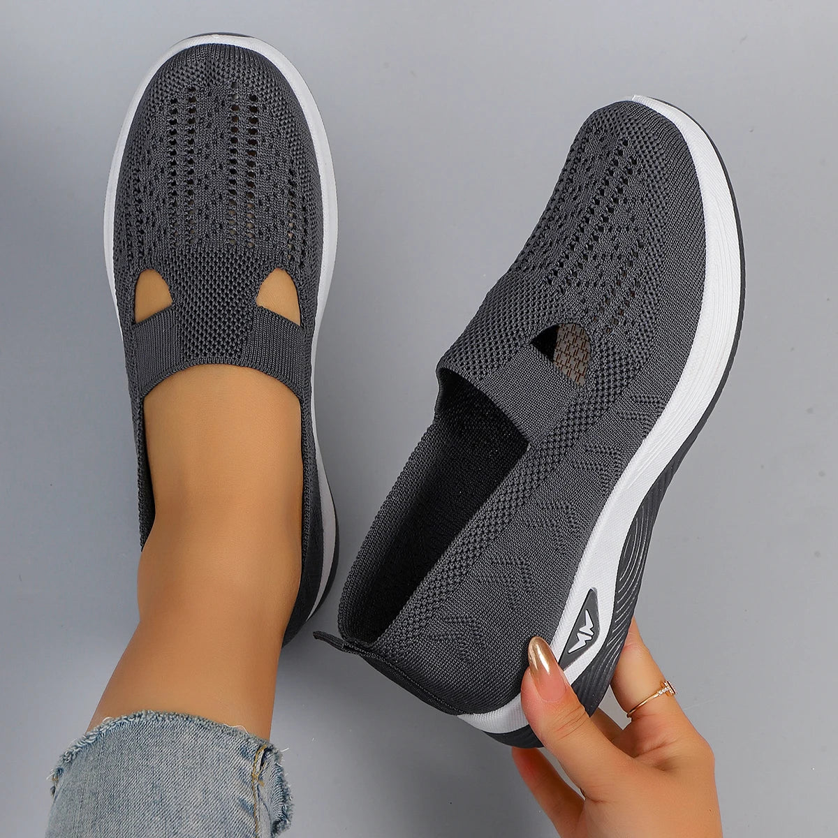 Spring new women's sports shoes, flat shoes