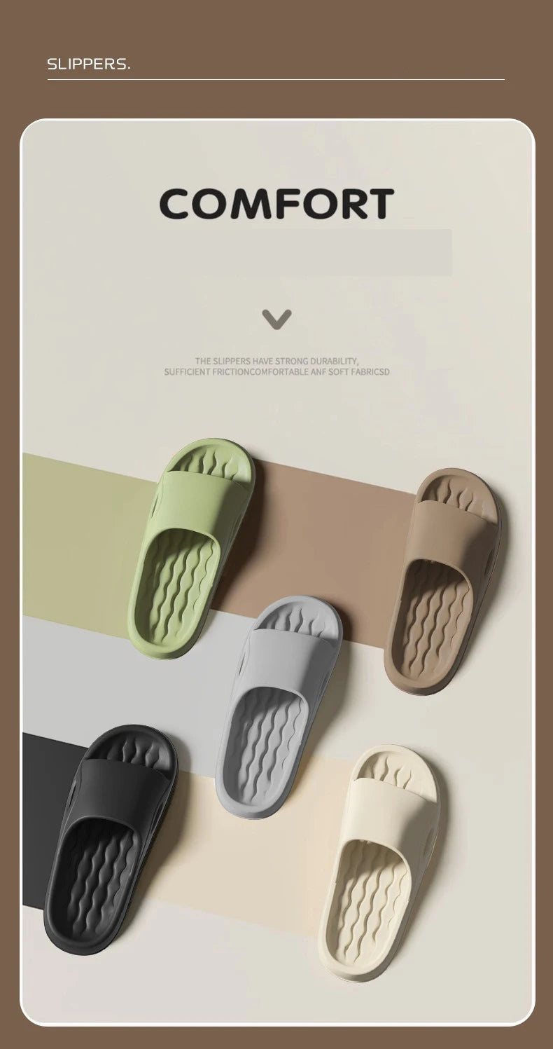 Fashion Men's Summer Shoes Men Slippers Outdoor Students Women Comfortable Slides
