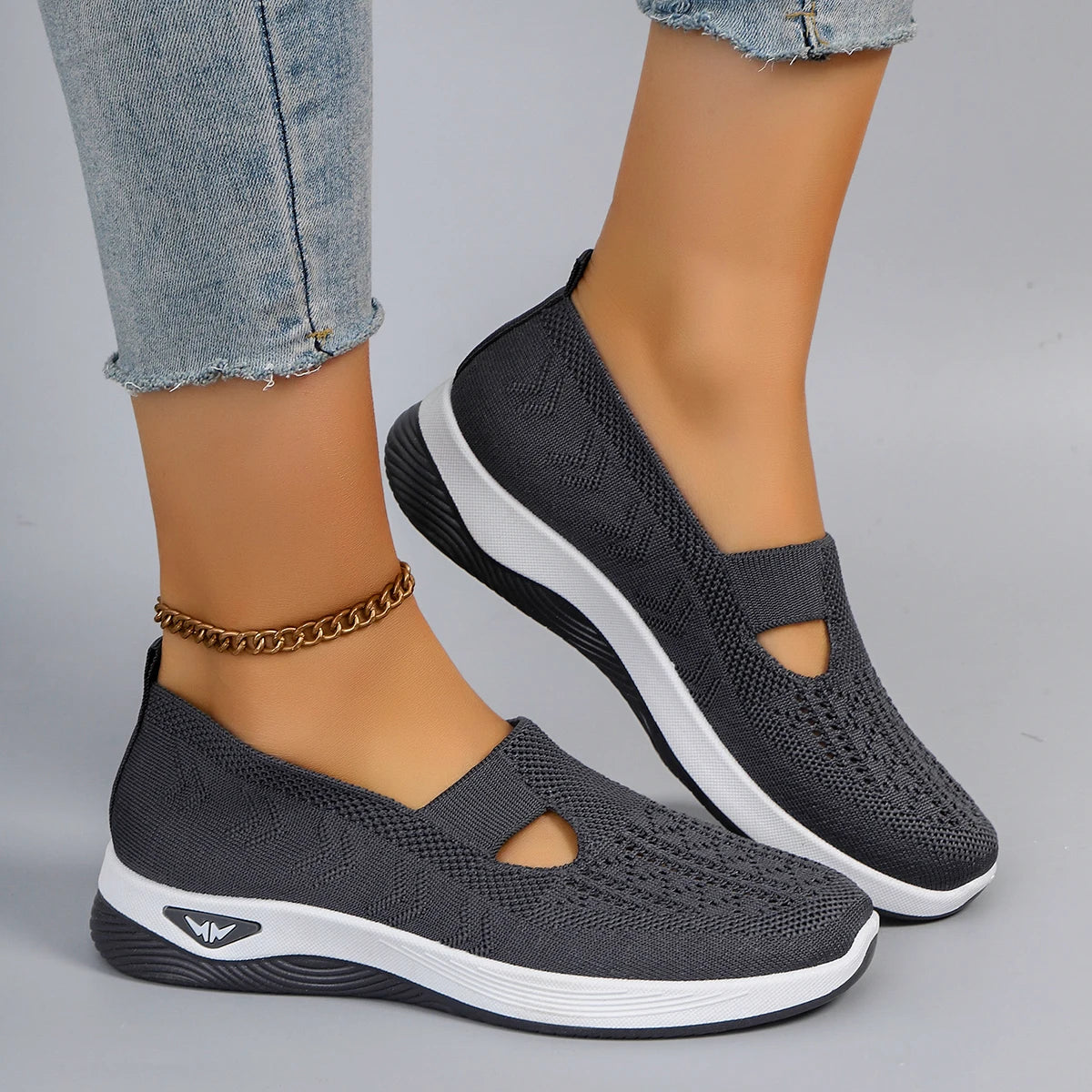 Spring new women's sports shoes, flat shoes