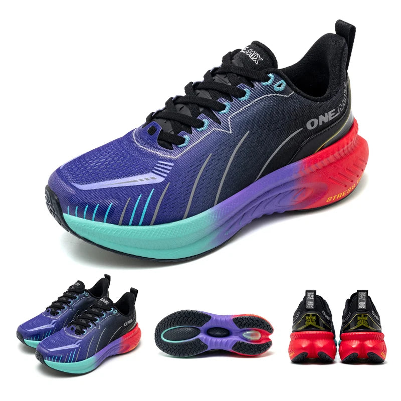 Shoes For Men Suitable Heavy Runners Lace Up Sports Women Non-slip