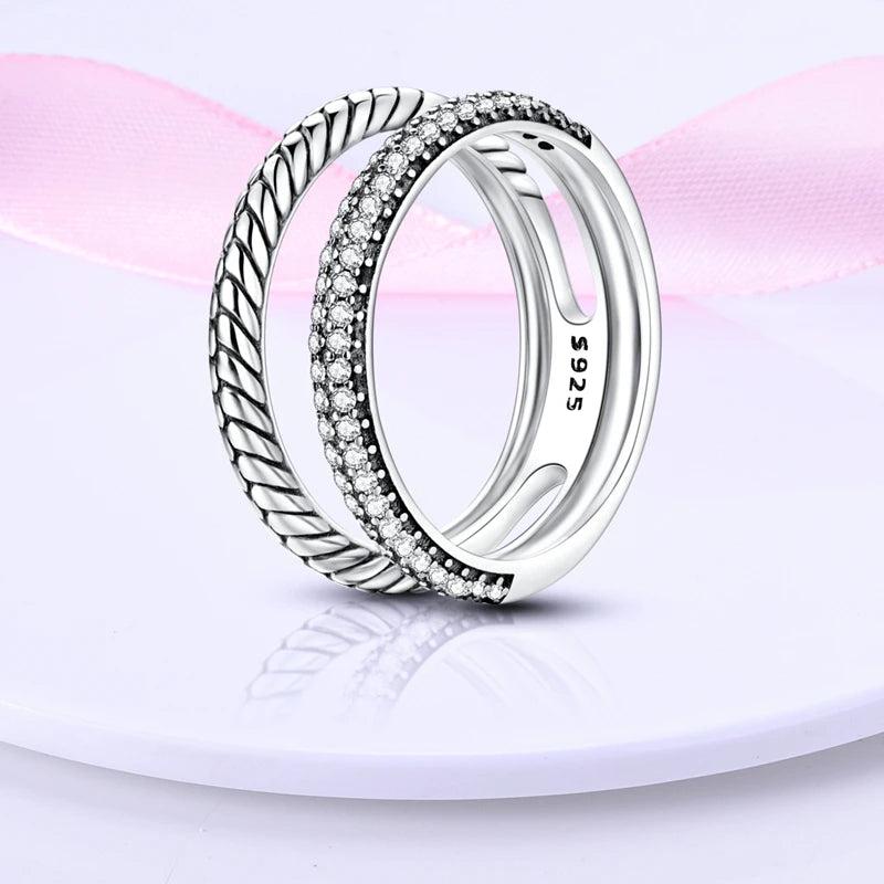 Rings for Women Original 925 Sterling Silver  Jewelry