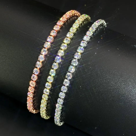 Bracelet for Women Crystal  Bracelet on Hand Wedding Jewelry KC128