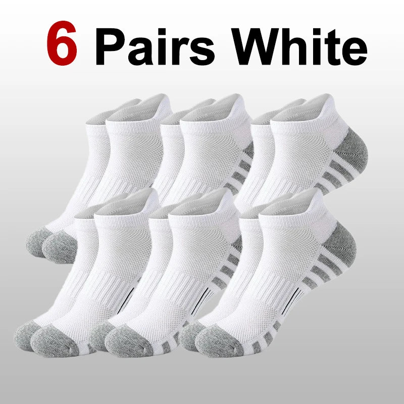 Men Basketball Sports Sock Fashionable Black White