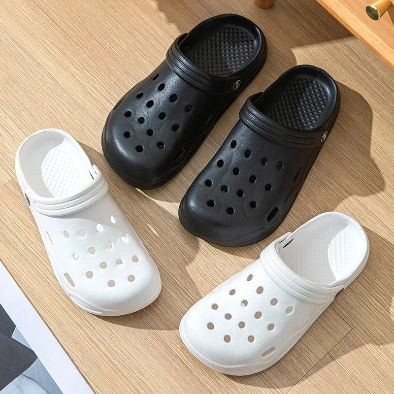 Summer Sandals Men Lightweight Thick-soled Garden Shoes