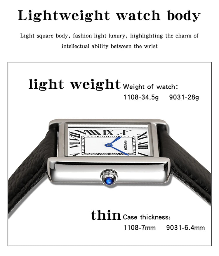 Watch 30M Waterproof Casual Fashion Women Men Quartz