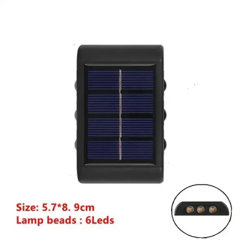 Outdoor Light Solar Lighting Sensor Lamp Streetlights Exterior Garden