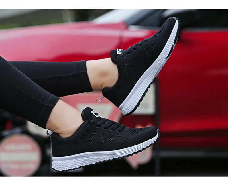 Shoes Sneakers Women 2021 Gym Vulcanized Shoes White Female Footwear