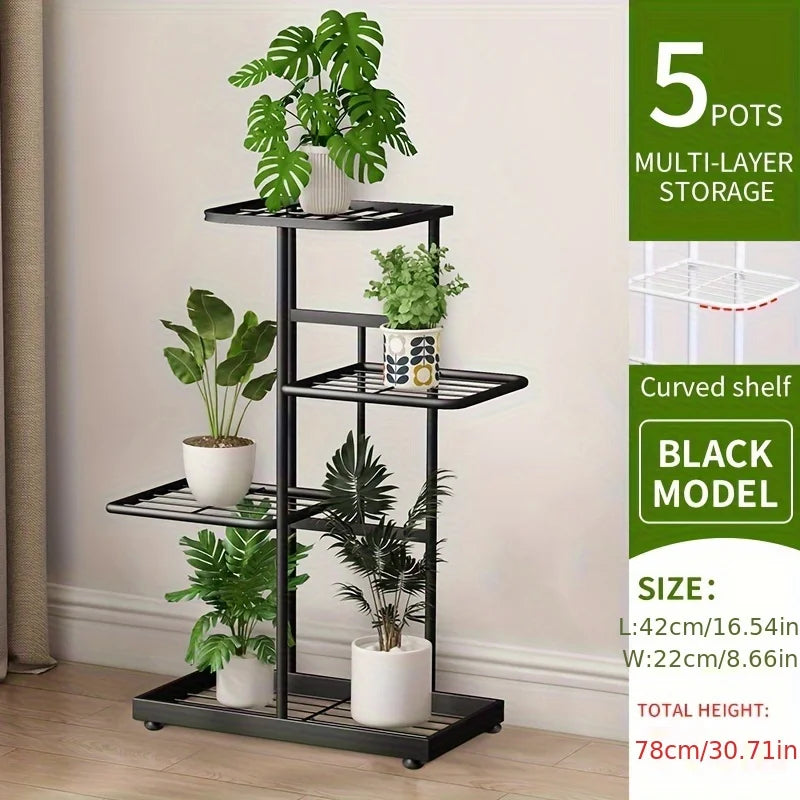 Stand For Flowers Flower Stand Flowerpot Organizer Iron 4/5/6Layers Plant