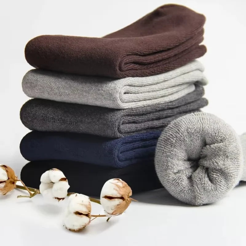 5 Pairs Socks MEN'S Mid-calf Spring