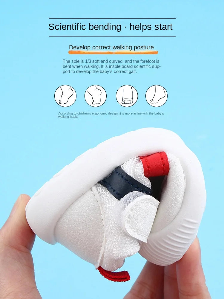 Baby Toddler Shoes Girls Boys Mesh Breathable Single Shoes