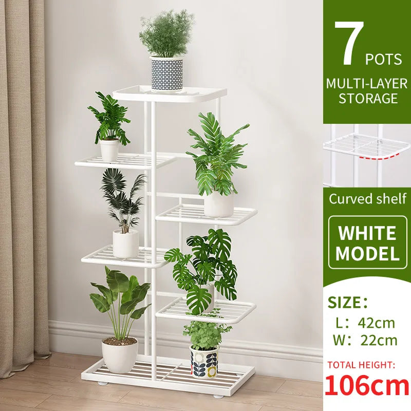 Stand For Flowers Flower Stand Flowerpot Organizer Iron 4/5/6Layers Plant