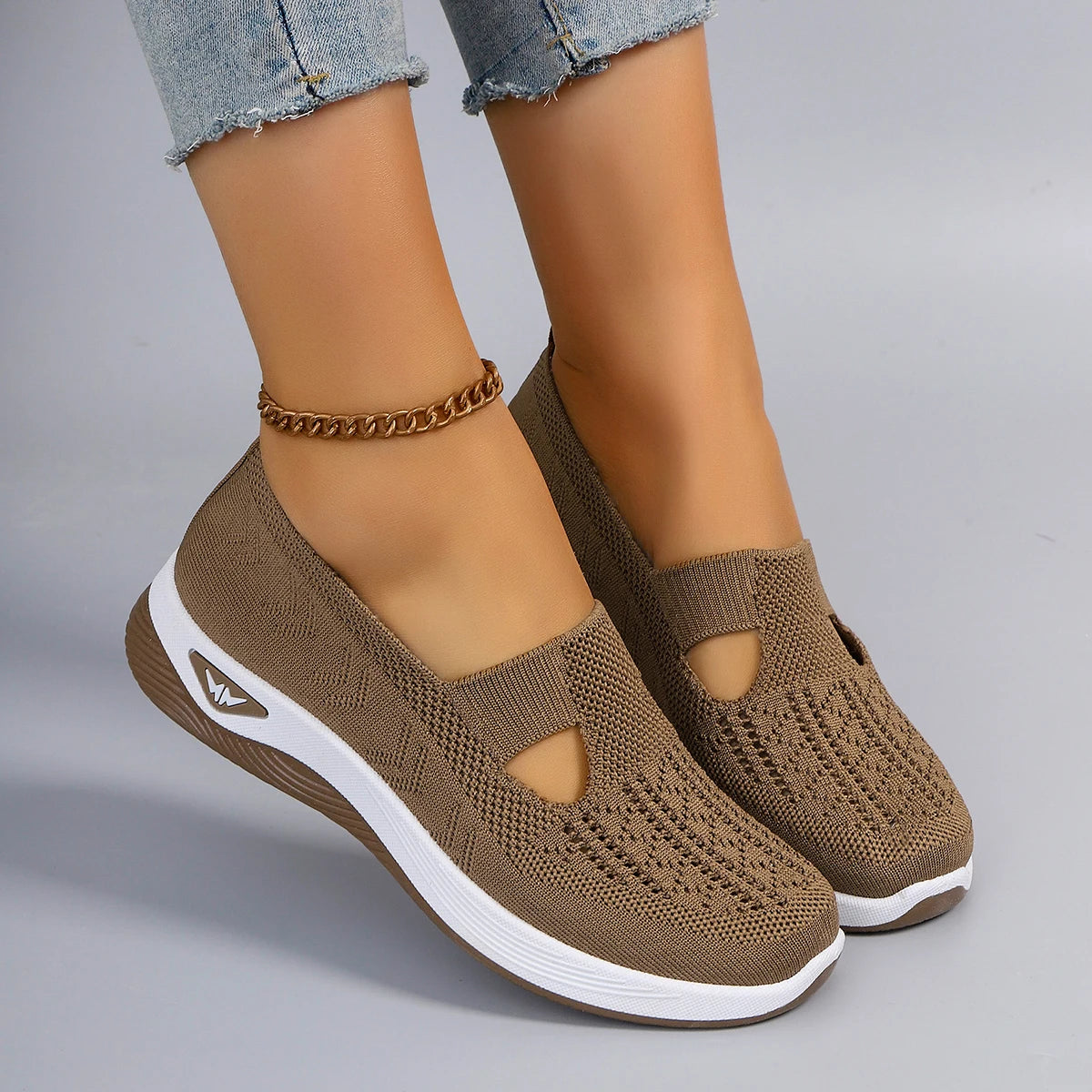 Spring new women's sports shoes, flat shoes