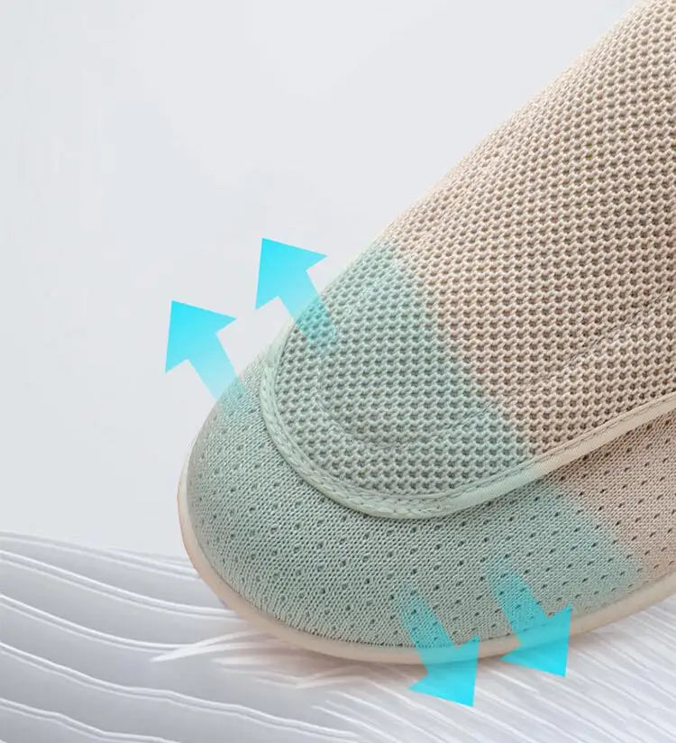 Swollen Shoes Thumb Eversion Adjusting Soft Comfortable Diabetic Shoe Walking Shoes