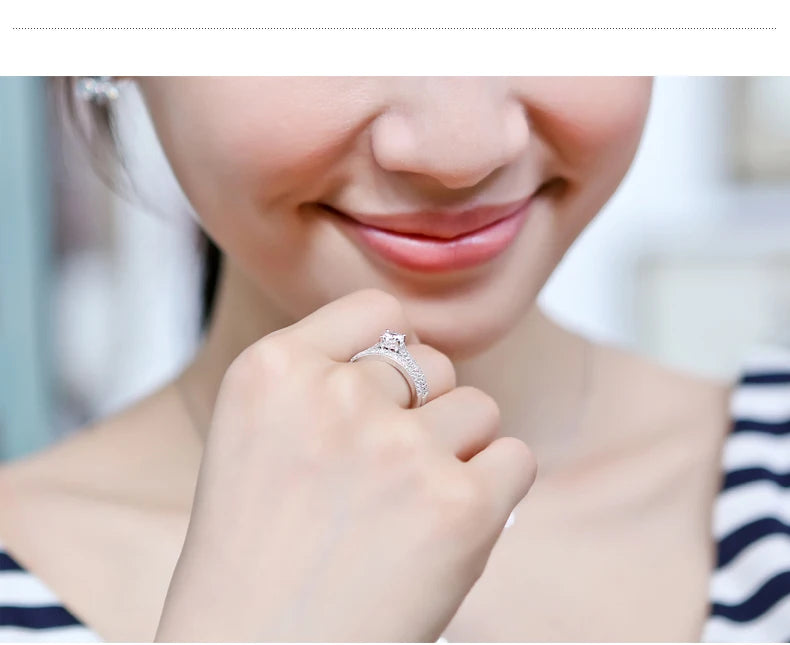 Ring Set For Women Lady Anniversary Gift Jewelry Bulk Sell