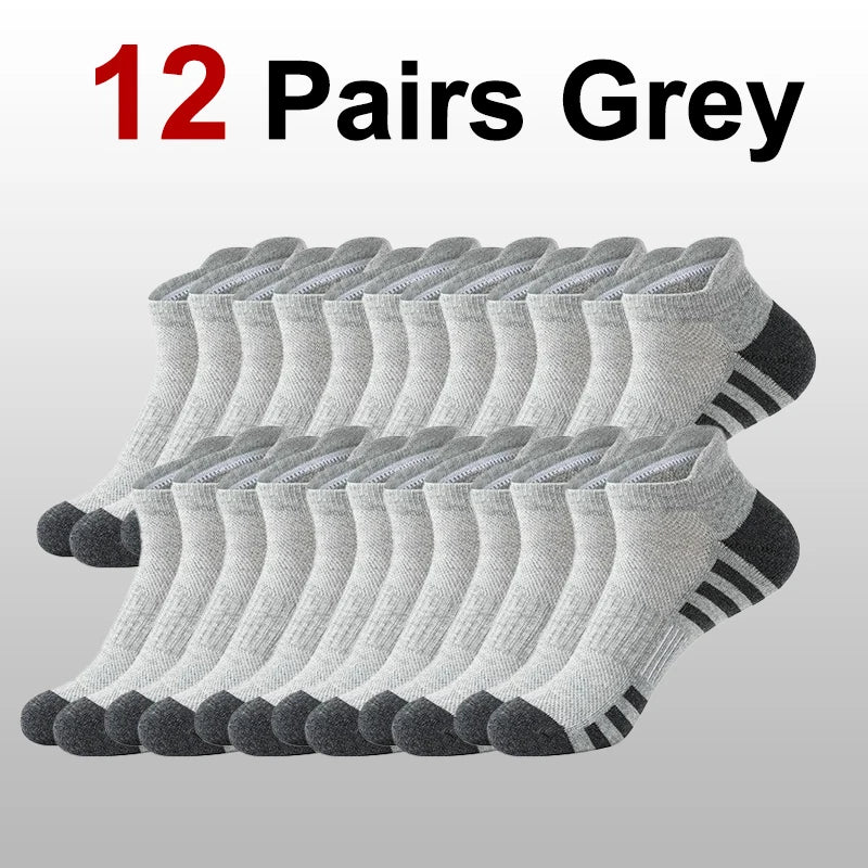 Men Basketball Sports Sock Fashionable Black White