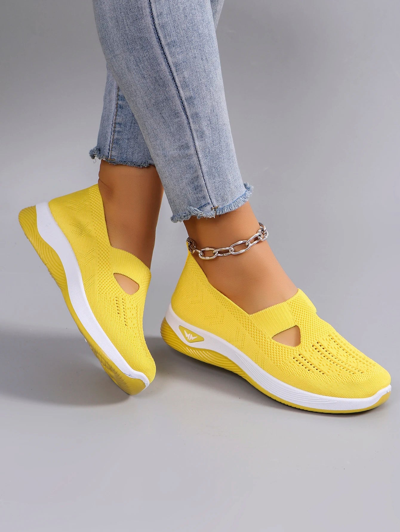 Spring new women's sports shoes, flat shoes