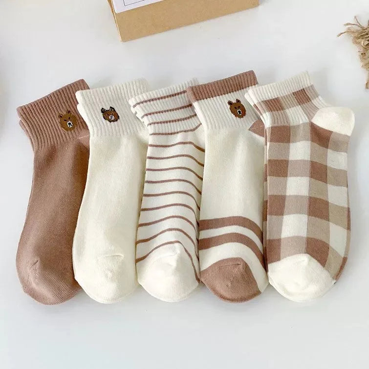 10 Pairs Women Low Tube Socks