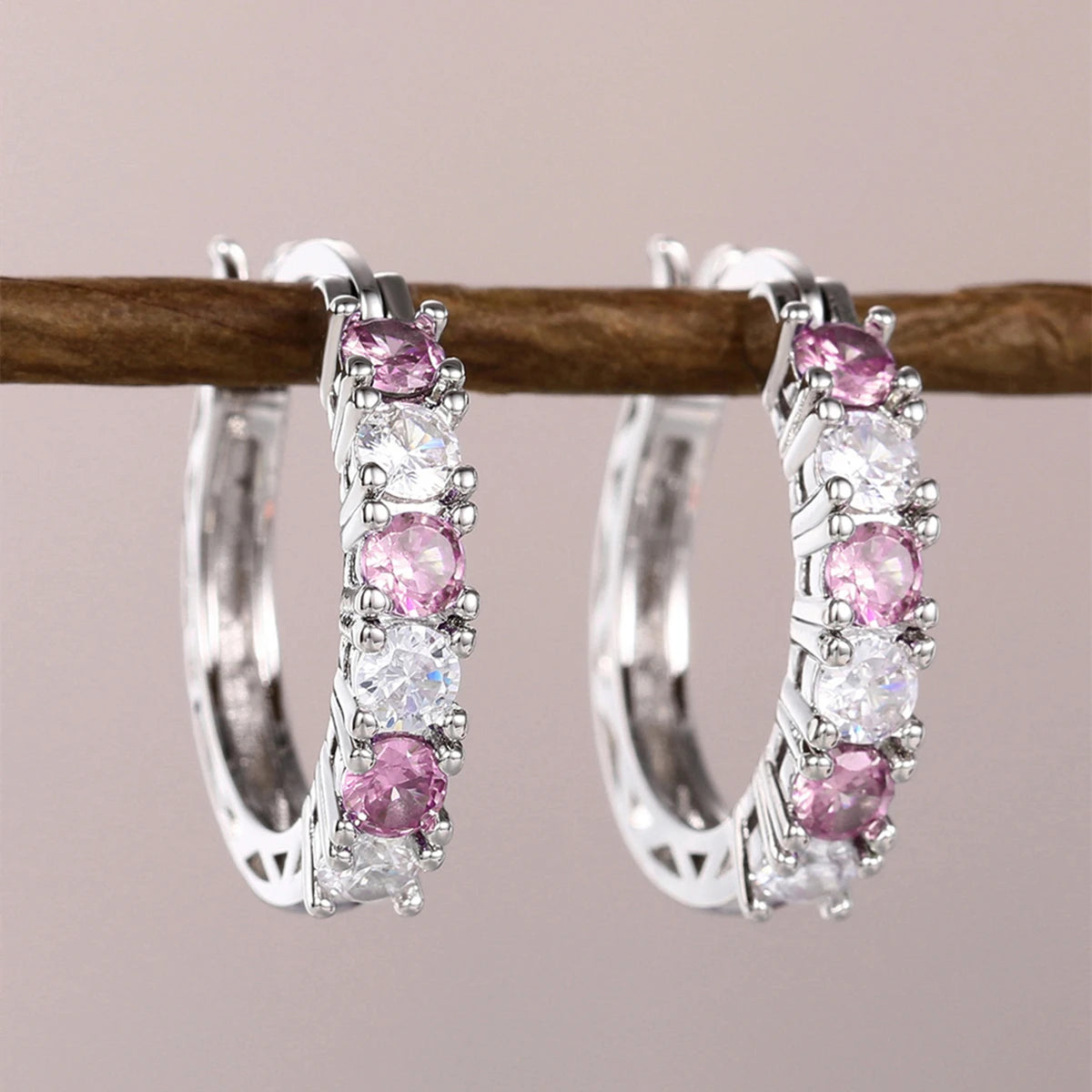 Earrings Women Hollow Out Irregular Gold Color  Luxury Trendy Jewelry