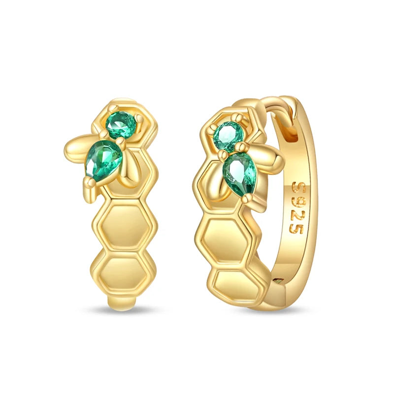 Classic Earrings 925 Silver Stars Moons Jewelry Gift