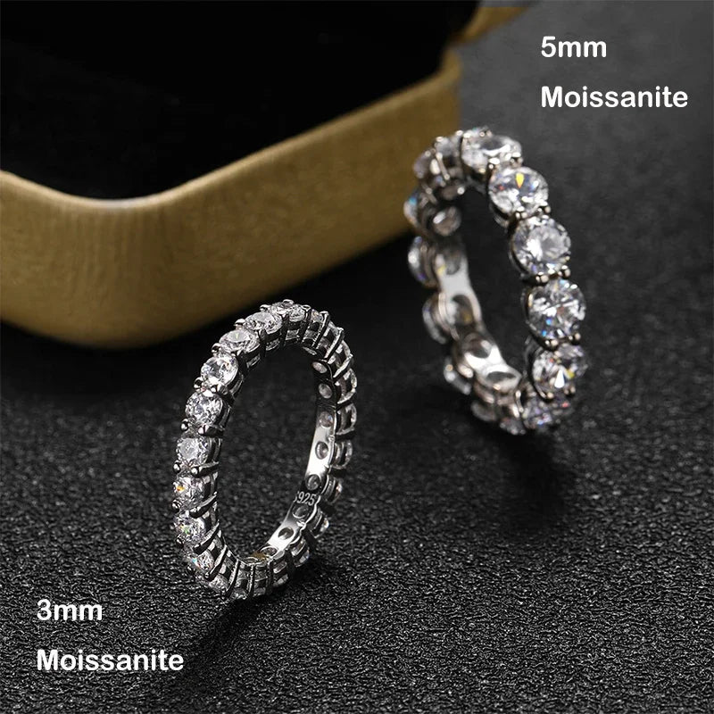Ring For Women S925 Silver Wedding Band Rings Fine Jewelry