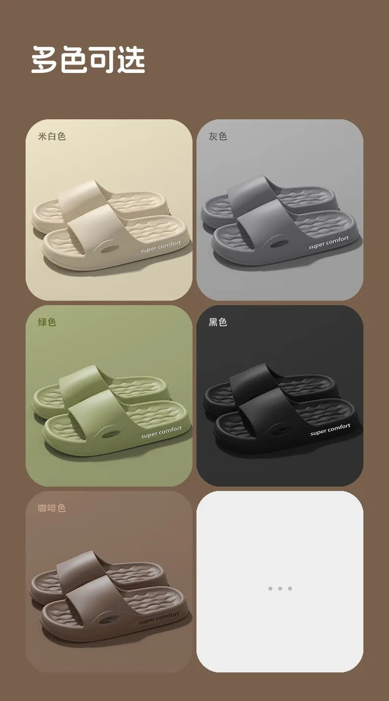 Fashion Men's Summer Shoes Men Slippers Outdoor Students Women Comfortable Slides